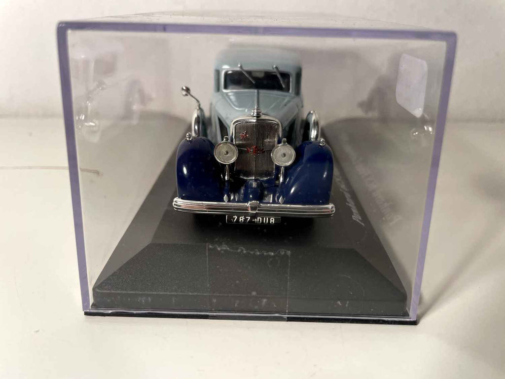 Panhard 6CS, falso descapotable (2 colores azules) de 1935