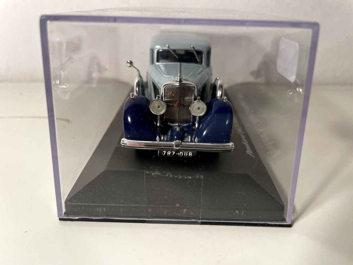 Panhard 6CS falso-cabriolet (2 cores azuis) de 1935