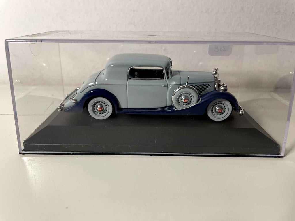 Panhard 6CS, falso descapotable (2 colores azules) de 1935
