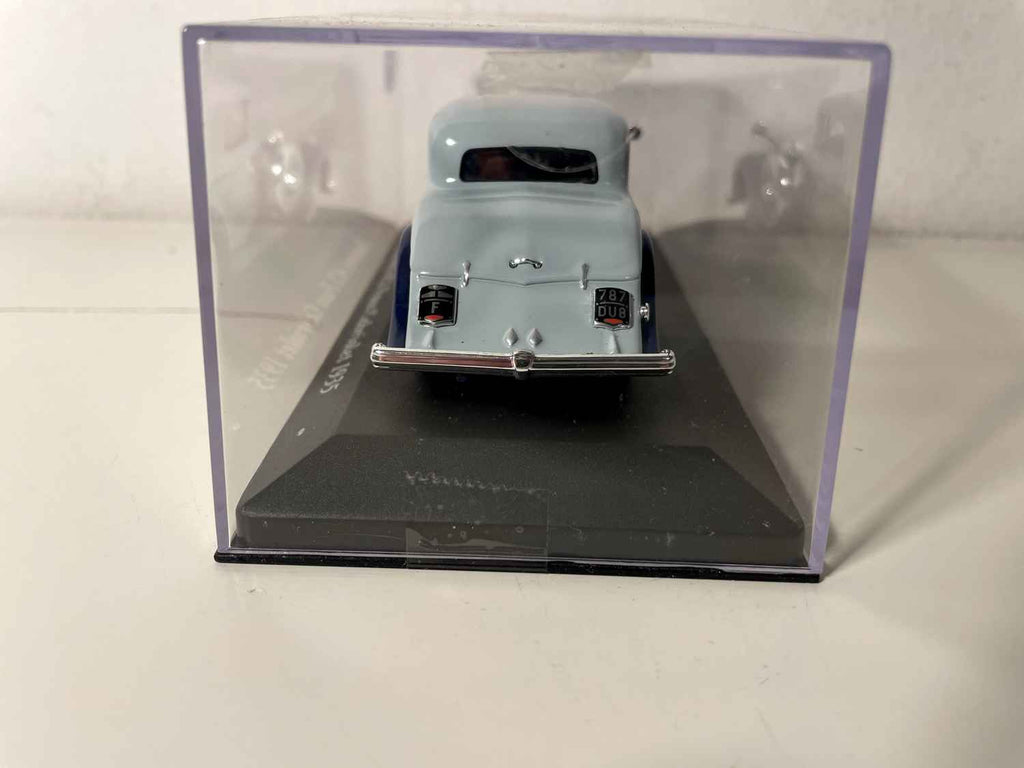 Panhard 6CS, falso descapotable (2 colores azules) de 1935