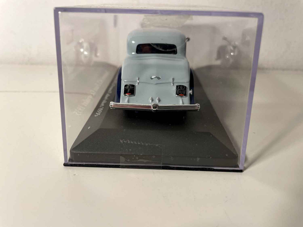 Panhard 6CS falso-cabriolet (2 cores azuis) de 1935