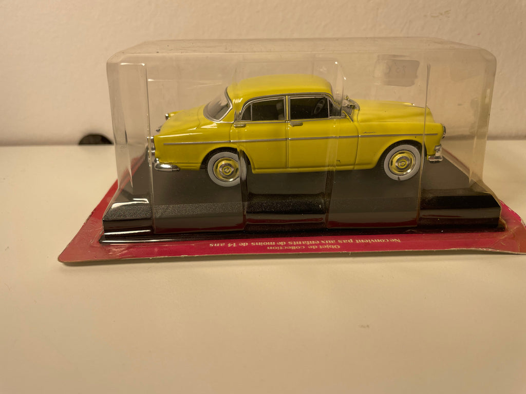 Volvo 122S amarelo de 1959 - Auto Plus