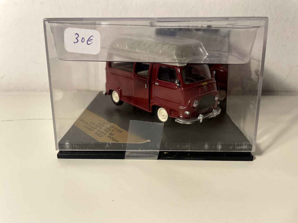 Renault Estafette Microcar 60 Bordeaux verglast mit erhöhtem Dach - CITY Referenz CV007B