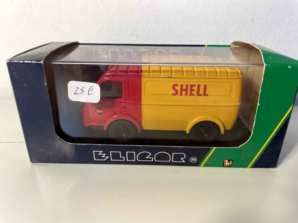 Renault 1000 kg jaune orangé et rouge SHELL - ELIGOR référence 1459