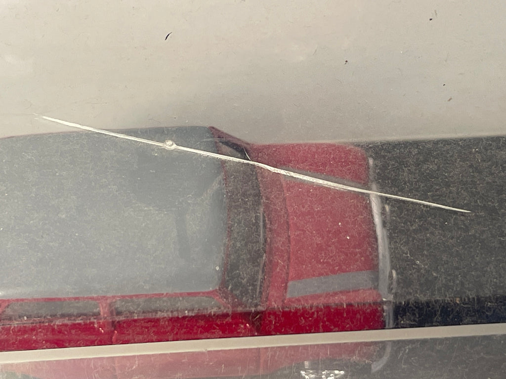 Mini Cooper rouge et toit gris de 1969 - Solido référence 1822