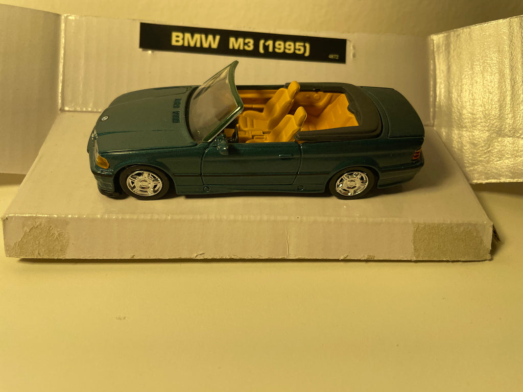 BMW M3 verde de 1995 - colección CityCruiser (caja de cartón sin borde)