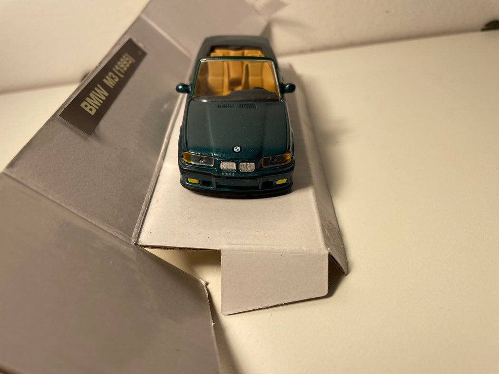 BMW M3 verde de 1995 - colección CityCruiser (caja de cartón sin borde)