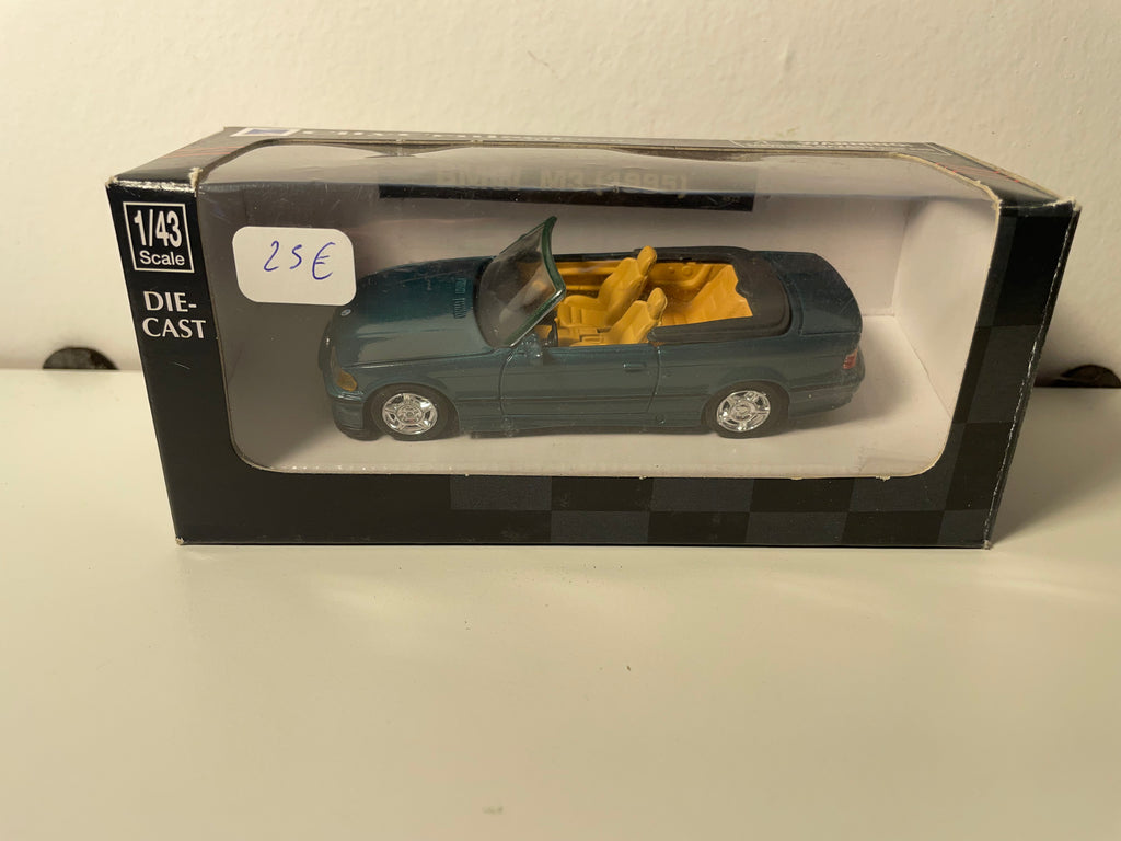 BMW M3 verde de 1995 - colección CityCruiser (caja de cartón sin borde)