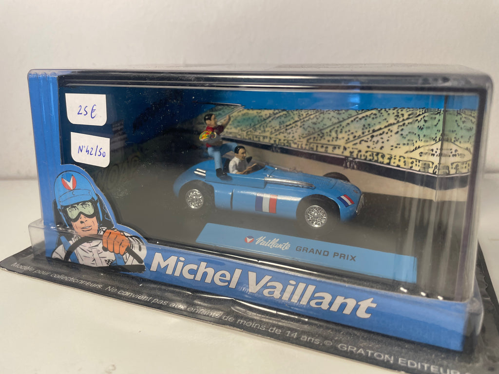Blauto Nummer 8 Vaillante Grand Prix (Album Die große Herausforderung) - Comic Michel Vaillant