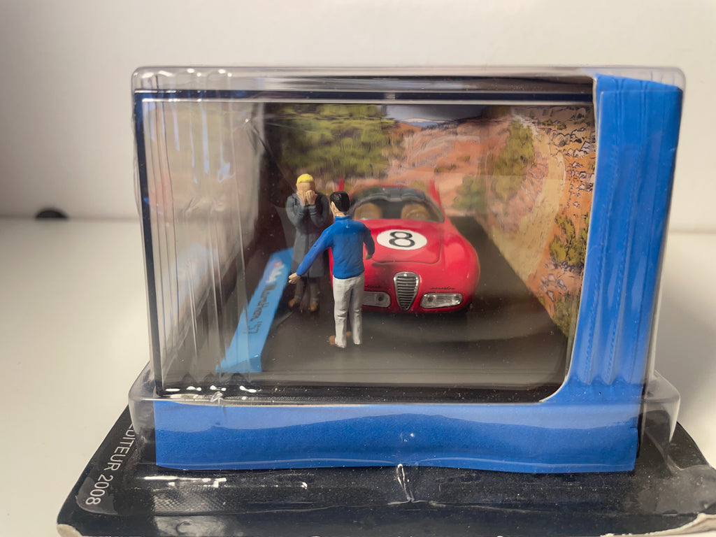 Voiture rouge numéro 8 Vaillante Marathon '57 (Nouvelle: la clef de 12) - Bande Dessinée Michel Vaillant