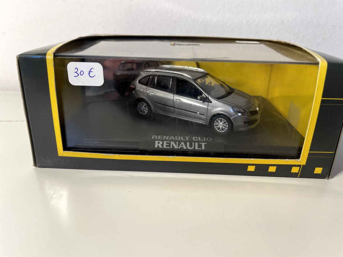Renault Clio grigia (scatola rettangolare n. 1)