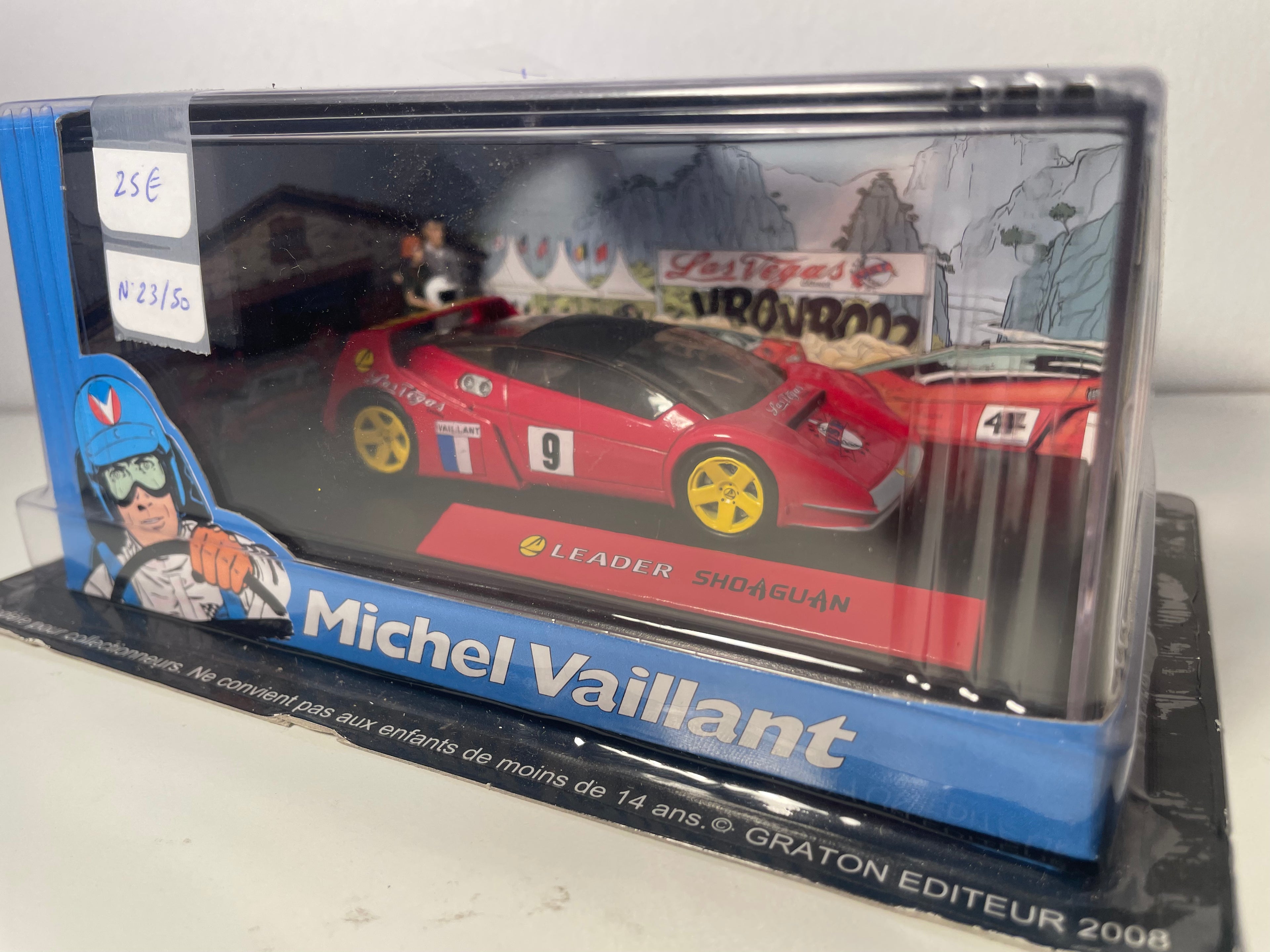 Roud Auto Nummer 9 Leader Shoaguan (Album L'épreuve) - Michel Vaillant Comic