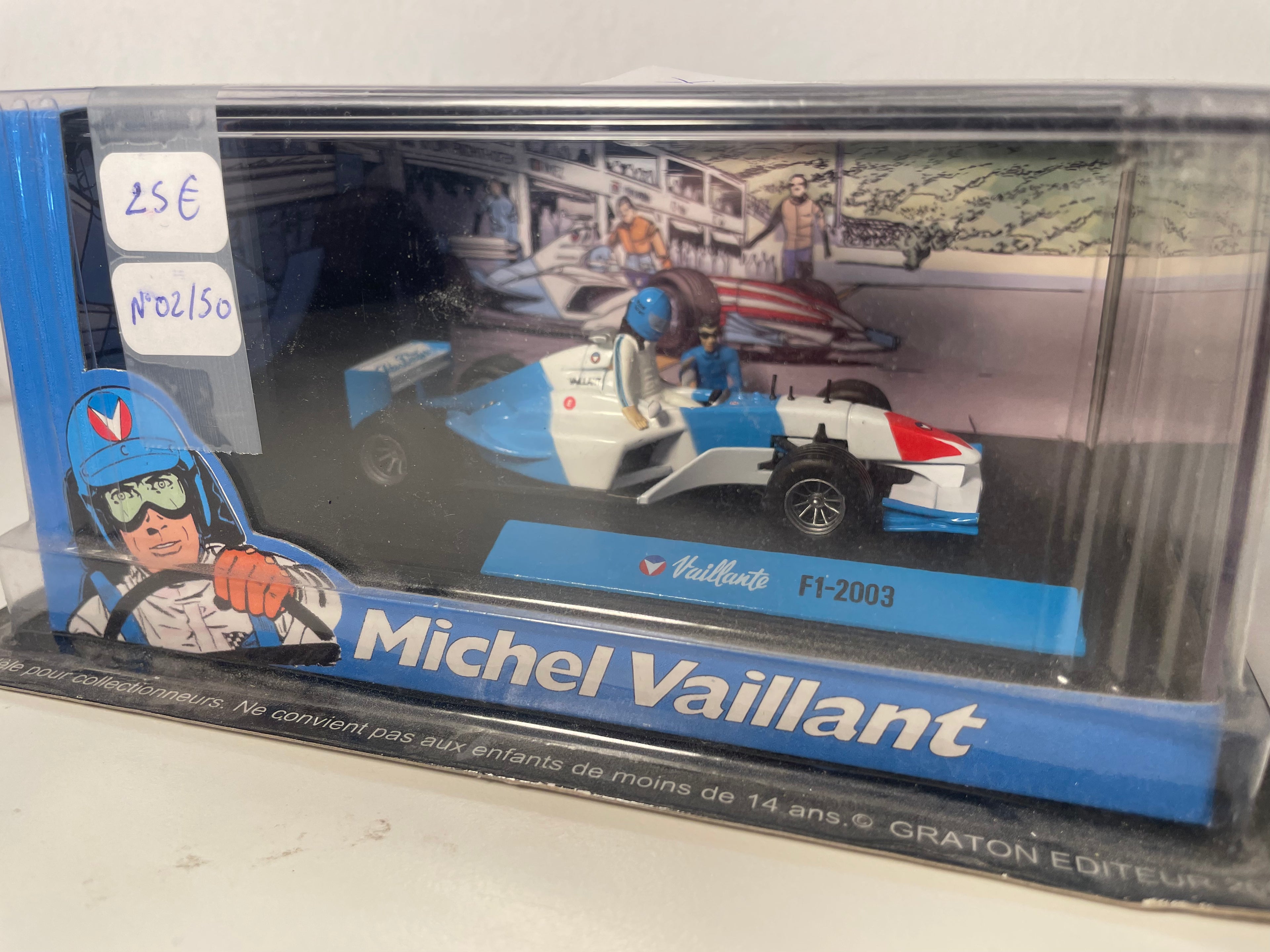 Blo a wei Vaillante F1-2003 (Album L'épreuve) - Comic Michel Vaillant