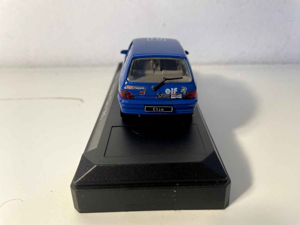 Renault Clio 16S niebieski z numerem 91 (bez kartonowego pudełka) - Solido referencja N°1526