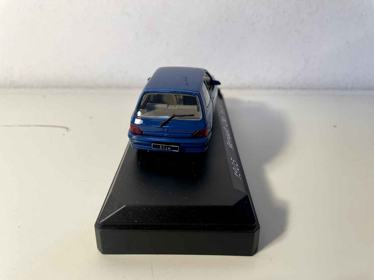 Renault Clio 16S niebieska z numerem 91 (z żółtym pudełkiem) - Solido referencja N°1905
