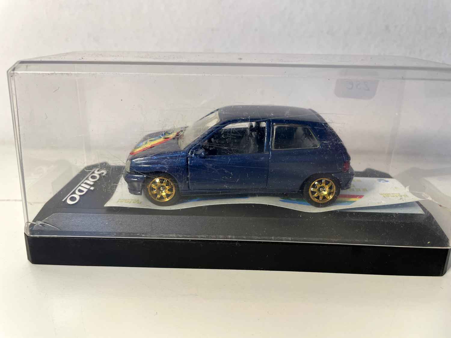Renault Clio G.N. blue (solido reference No.1918)