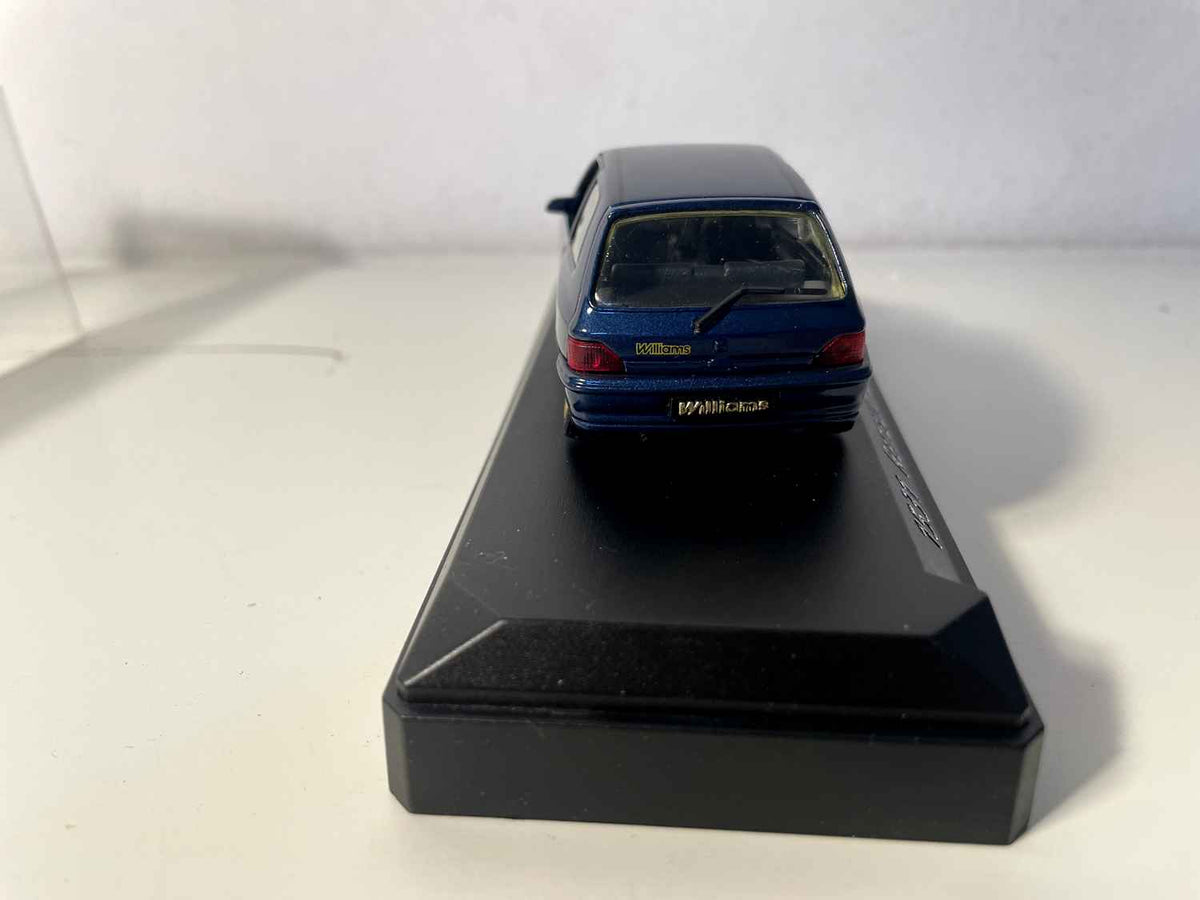 Renault Clio Williams bleue (Solido référence N°1531) dans boite carton violette