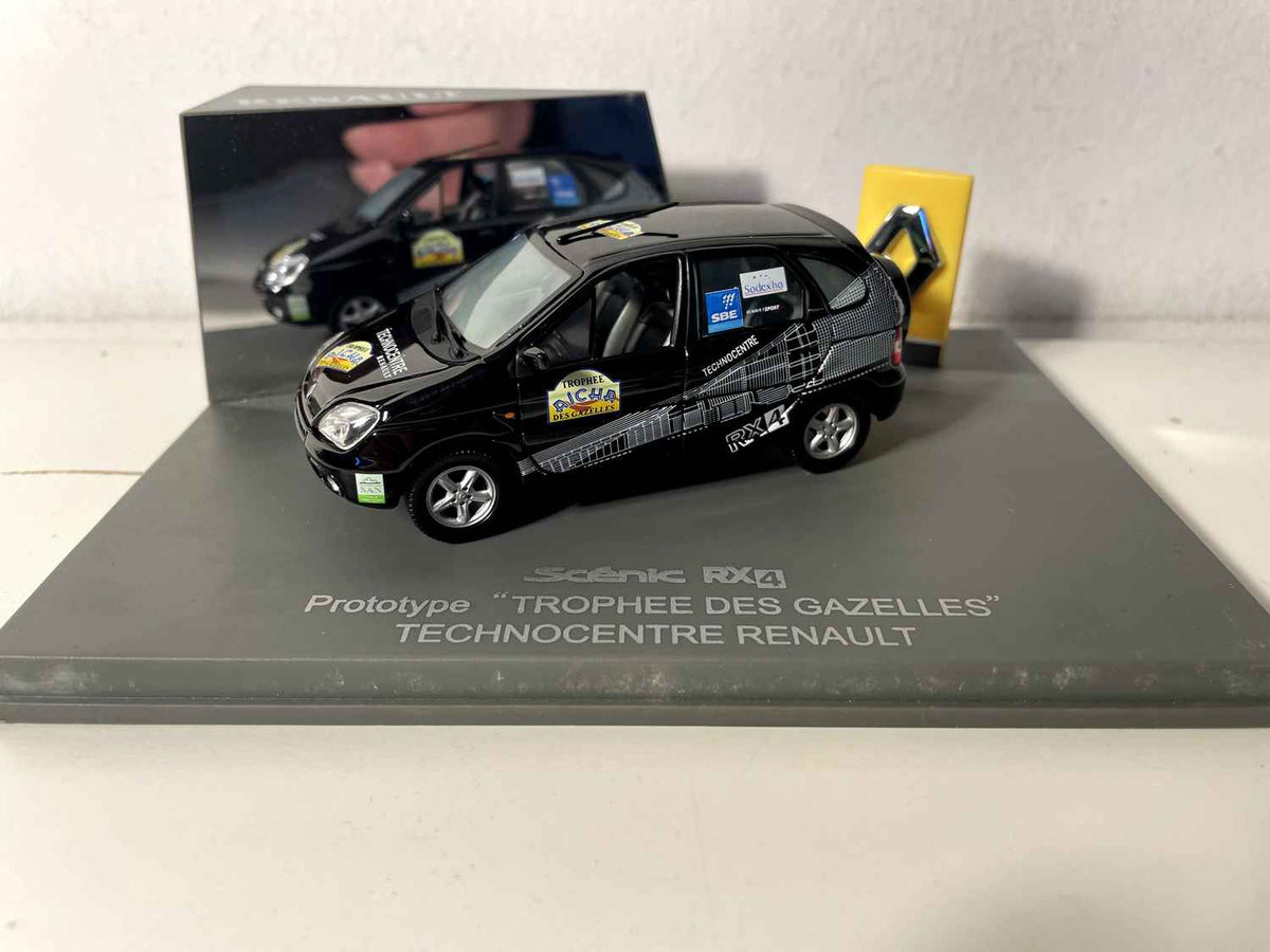 Renault Scénic RX4 noir prototype TROPHEE DES GAZELLES (Technocentre Renault) SANS la boite en carton