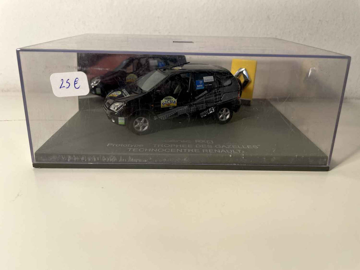 Renault Scénic RX4 noir prototype TROPHEE DES GAZELLES (Technocentre Renault) SANS la boite en carton
