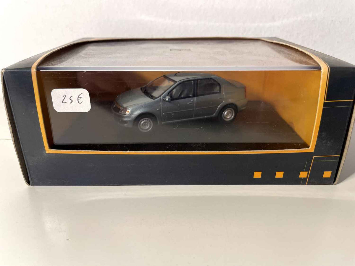 Renault Logan gris bleuté de 2008 - ELIGOR