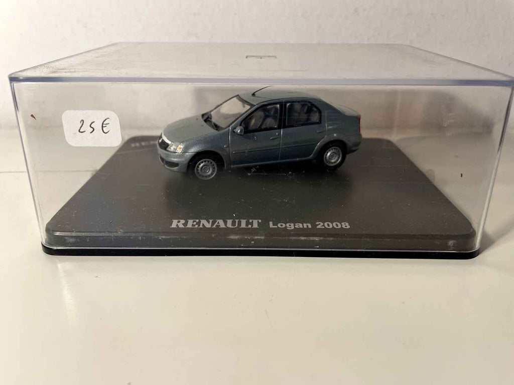 Renault Logan gris bleuté de 2008 - ELIGOR