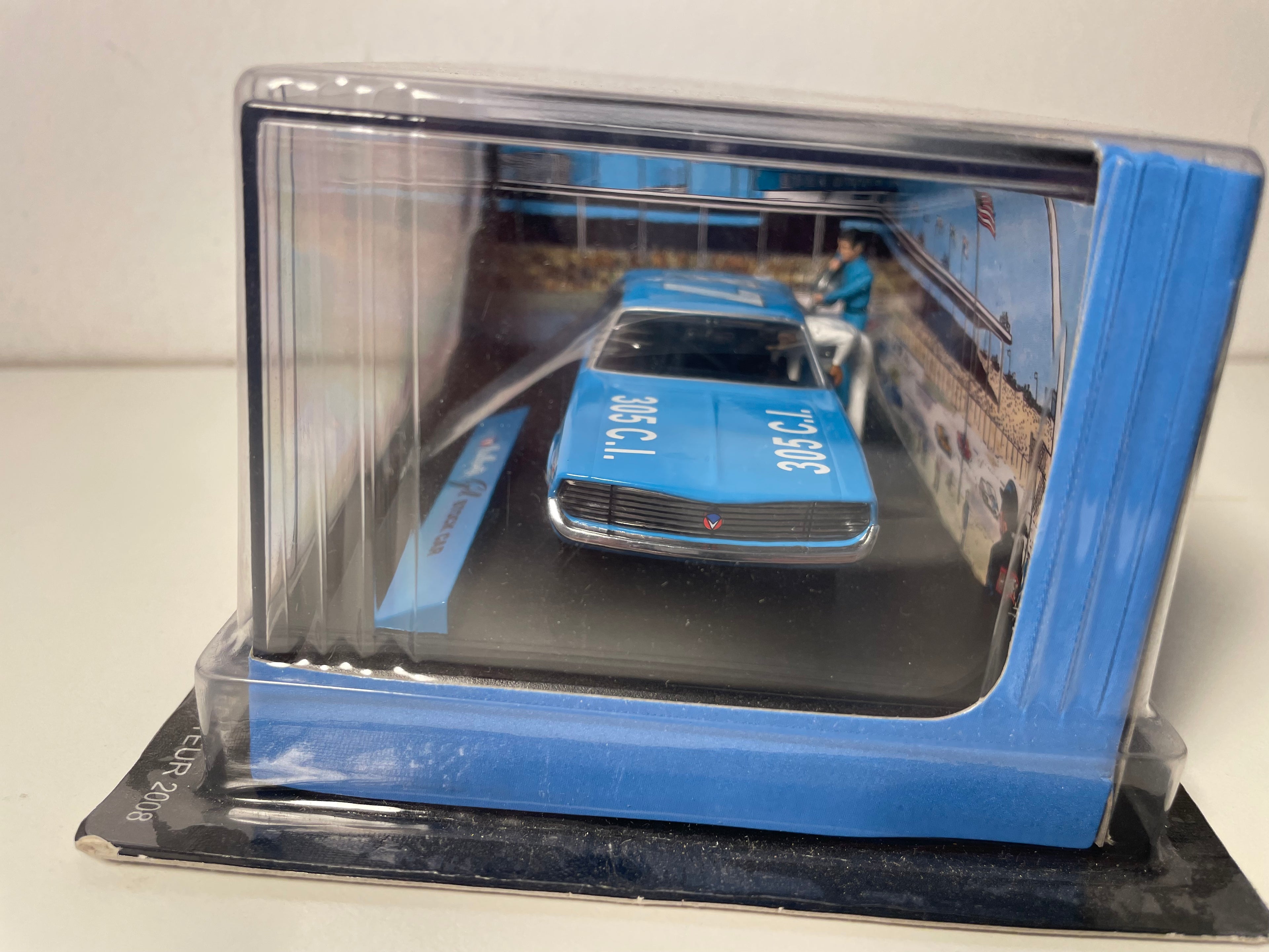 Blau Auto Nummer 77 Vaillante Gil Stock Car (Album Le cirque infernal) - Bandes Dessinées Michel Vaillant