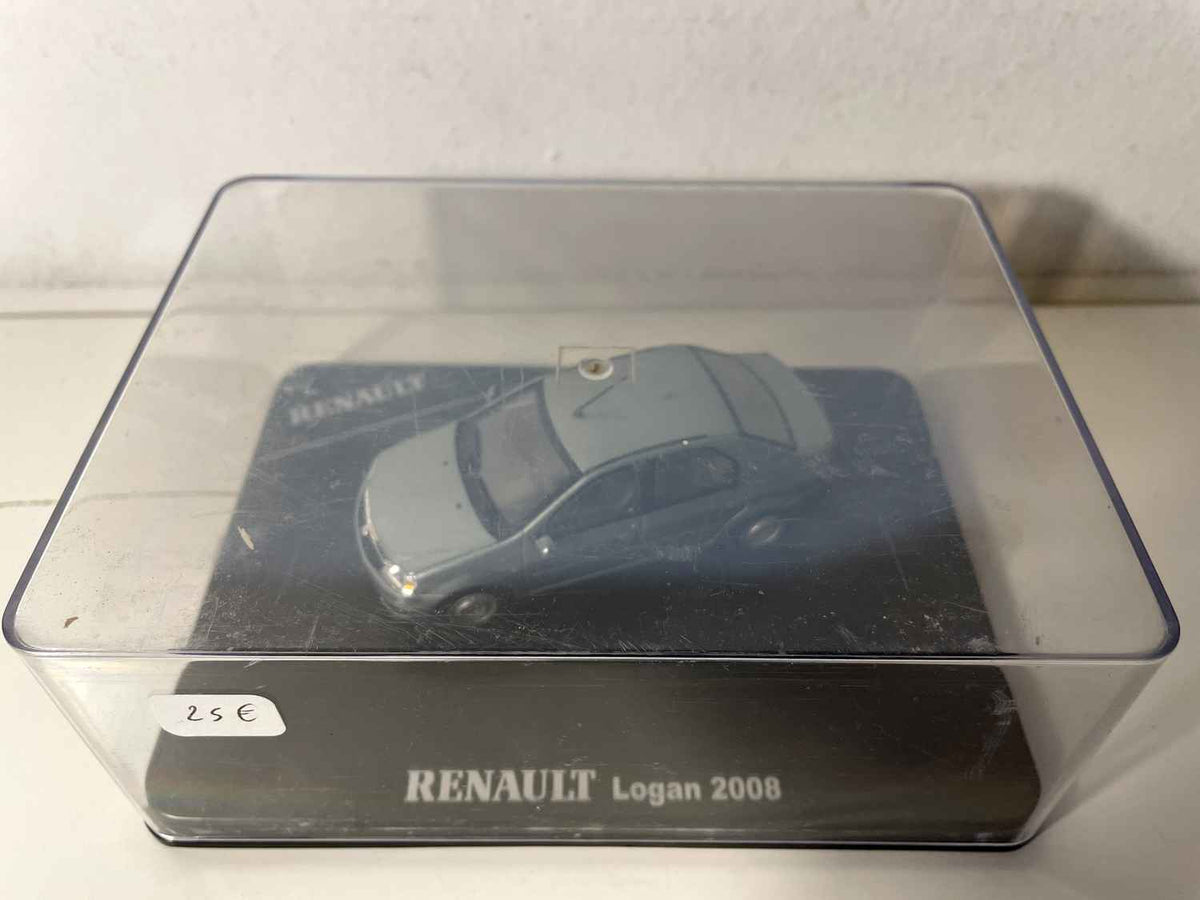 Renault Logan gris bleuté de 2008 - ELIGOR