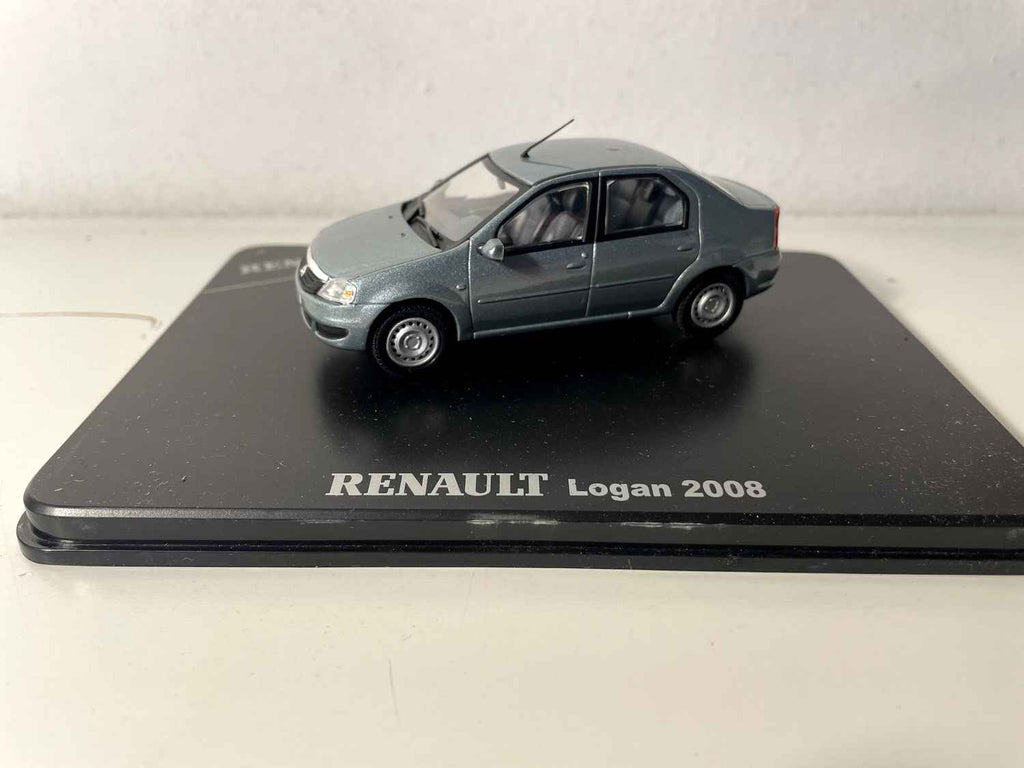 Renault Logan gris bleuté de 2008 - ELIGOR