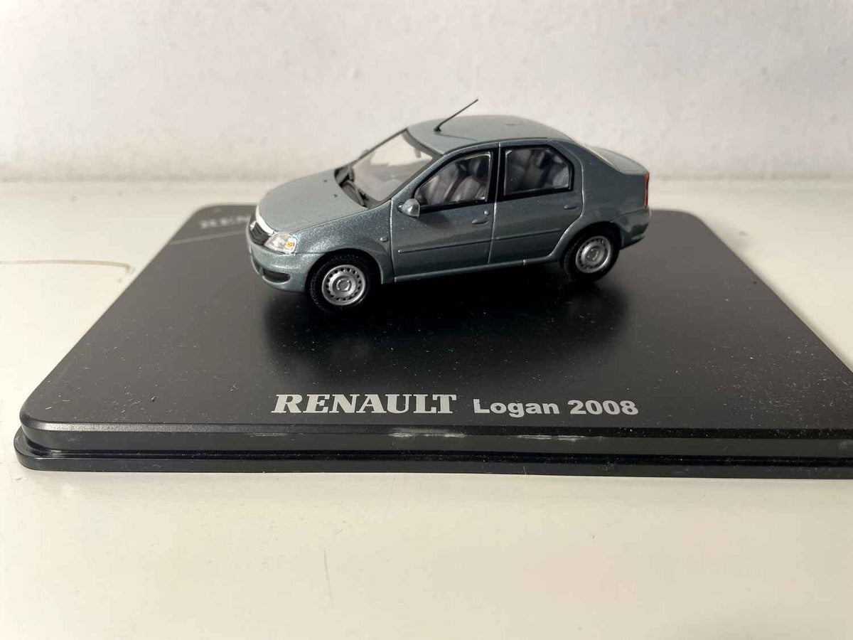 Renault Logan gris bleuté de 2008 - ELIGOR