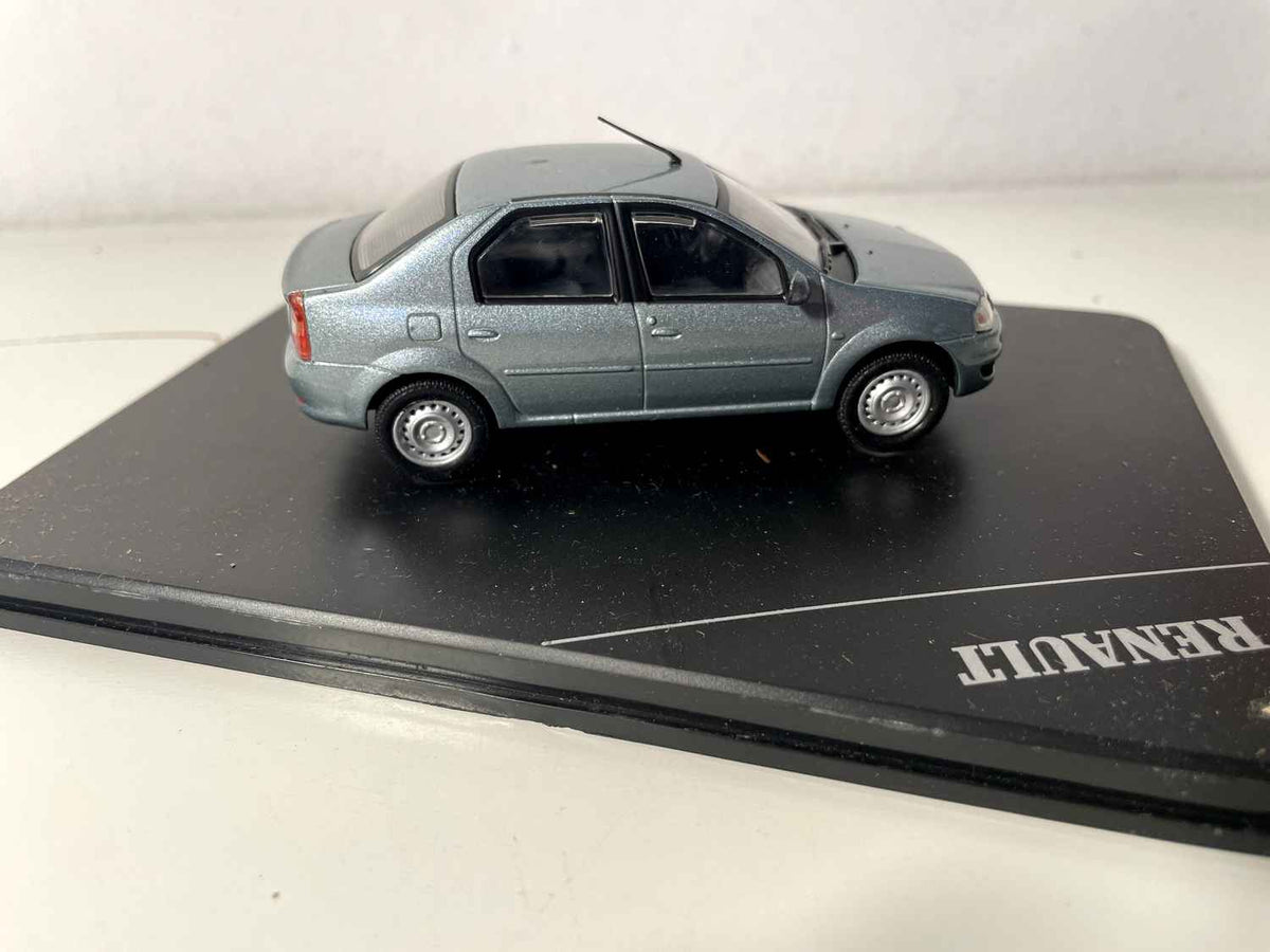 Renault Logan gris bleuté de 2008 - ELIGOR
