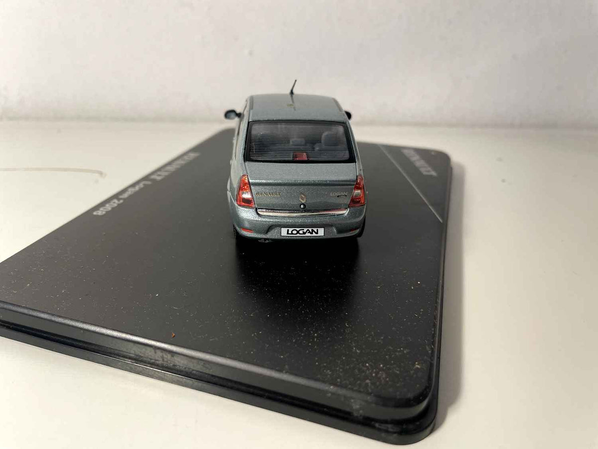 Renault Logan gris bleuté de 2008 - ELIGOR
