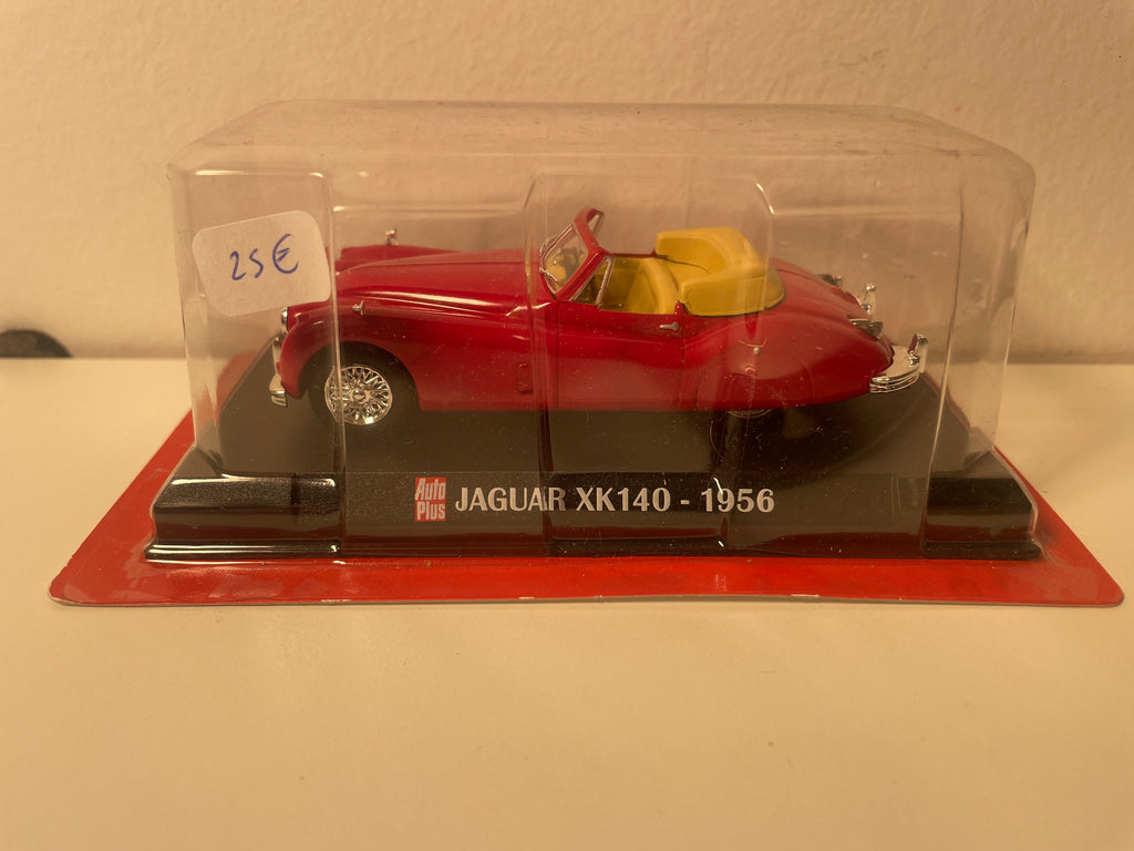 Jaguar XK140 rojo de 1956 - Auto Plus