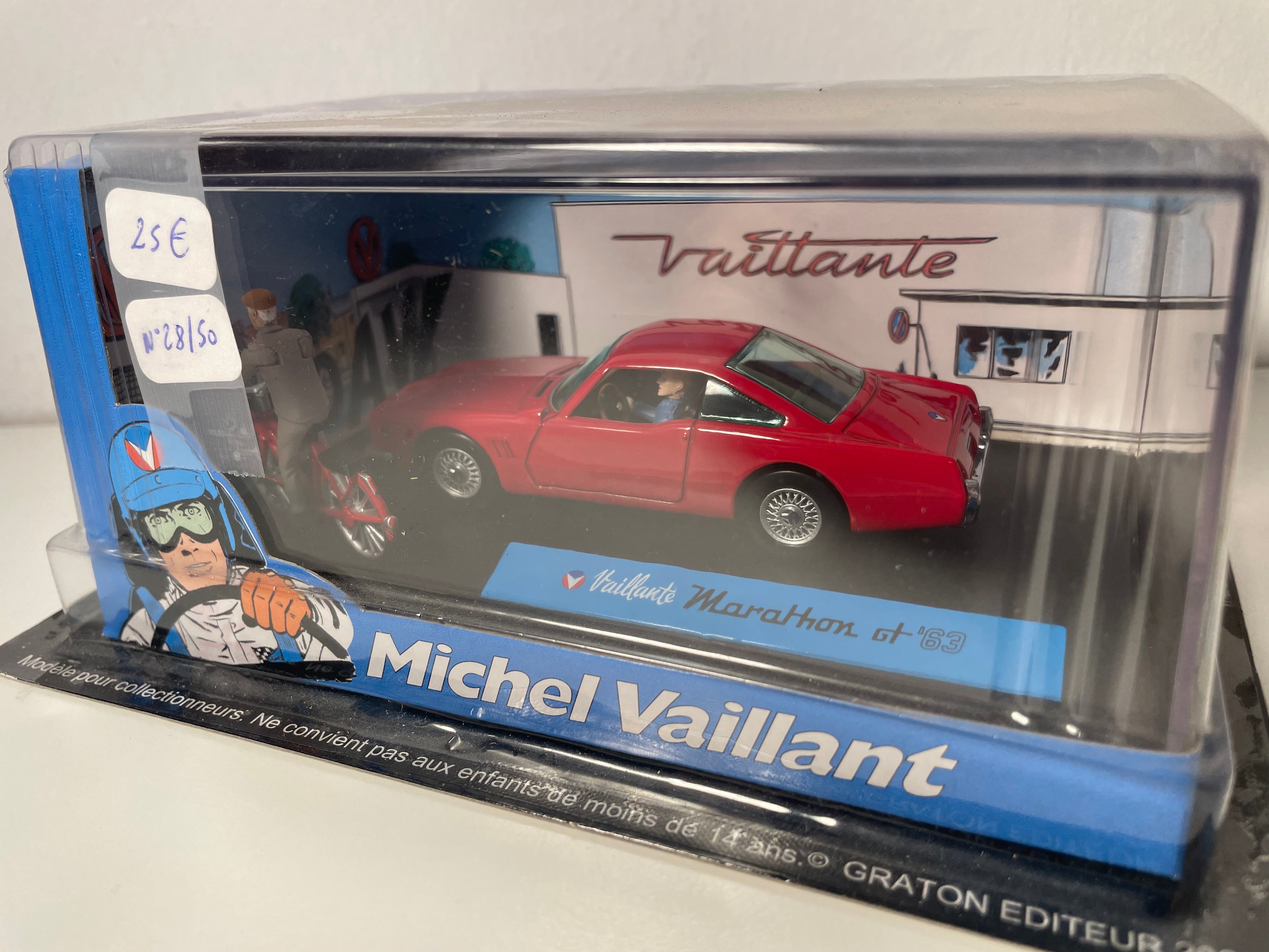 Roude Vaillante Marathon Gt '63 (Album d'Honneur vum Samurai) - Bande Dessinée Michel Vaillant