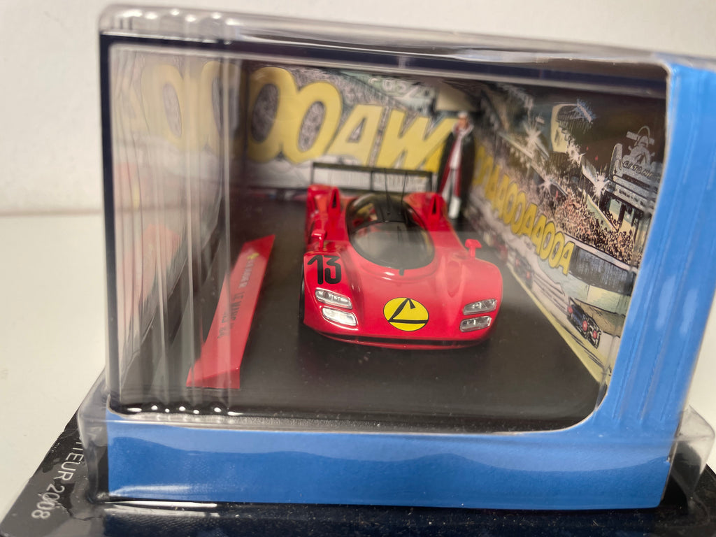 Voiture rouge numéro 13 Leader Le Mans '94 (Album la prisonnière) - Bande Dessinée Michel Vaillant