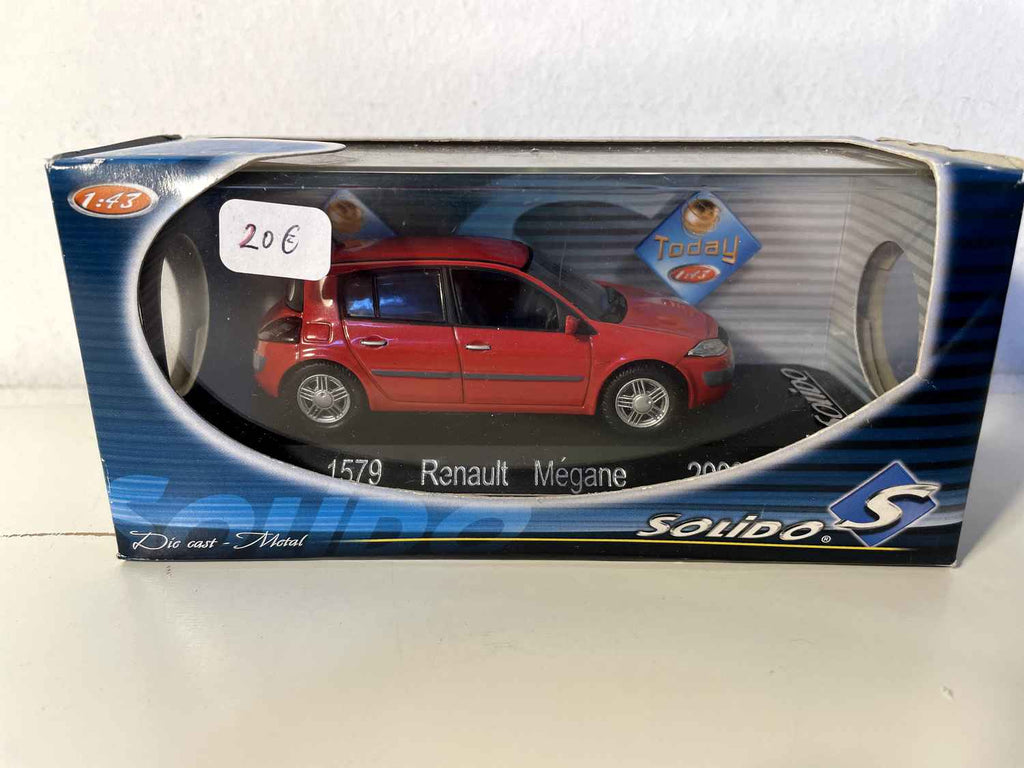 Renault Mégane rouge de 2003 (Solido référence 1579)