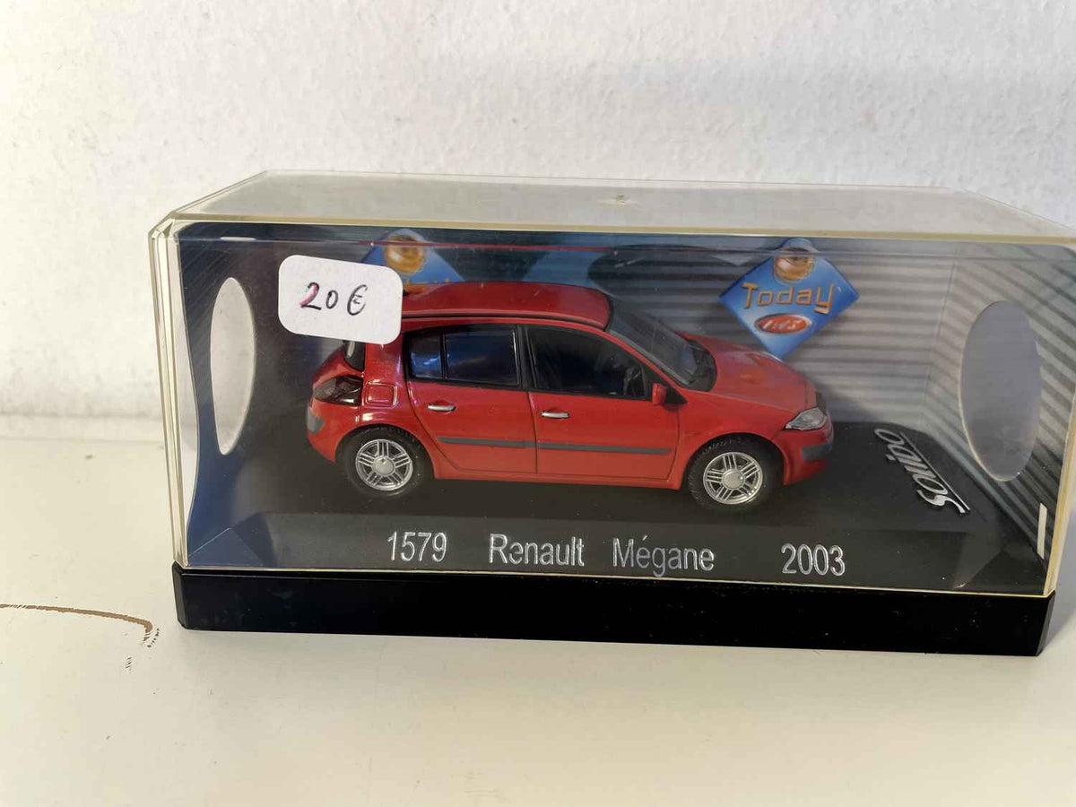 Renault Mégane rouge de 2003 (Solido référence 1579)