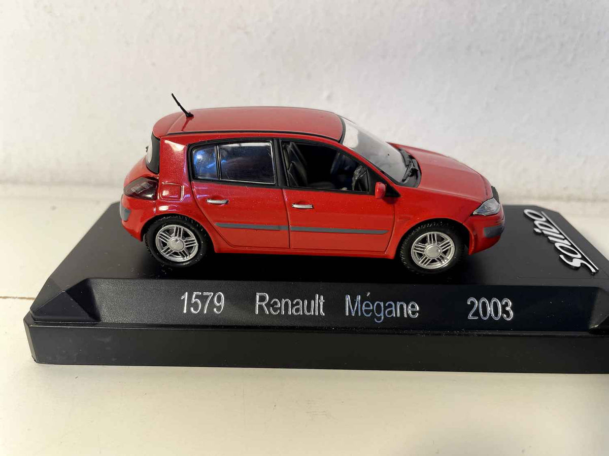 Renault Mégane rouge de 2003 (Solido référence 1579)