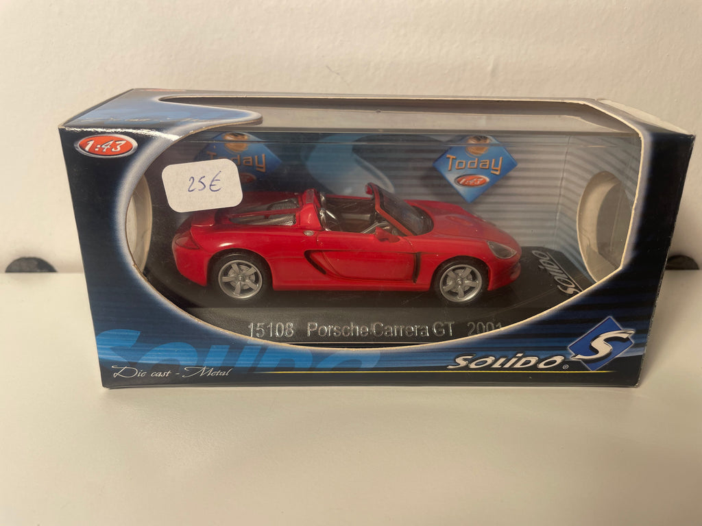 2001 Porsche Carrera GT Red - Solido Reference