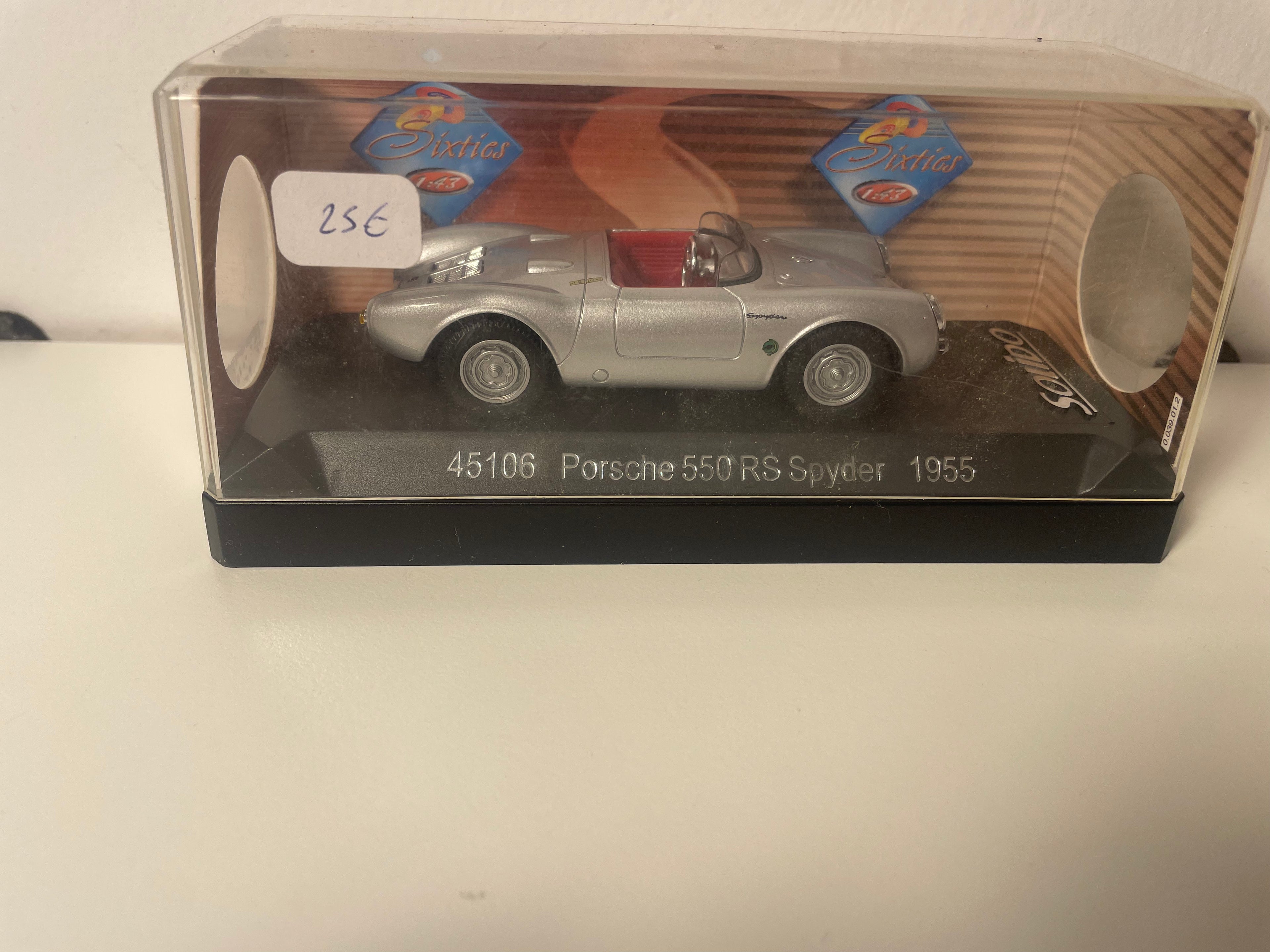 Porsche 550 RS Spyder in grous aus 1955 - Solido Referenz 45106