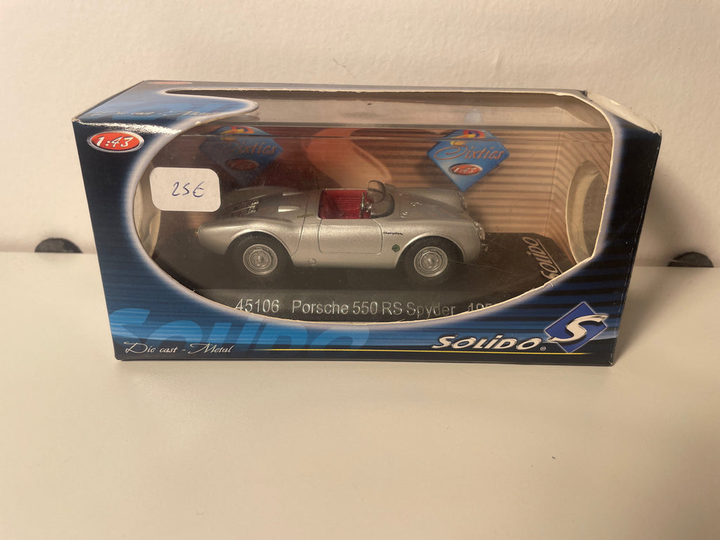 Porsche 550 RS Spyder in grous aus 1955 - Solido Referenz 45106