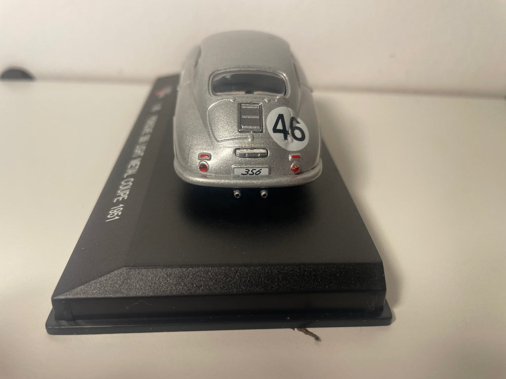 Porsche 356 light métal coupé szary numer 46 z 1951 roku - kolekcja High Speed