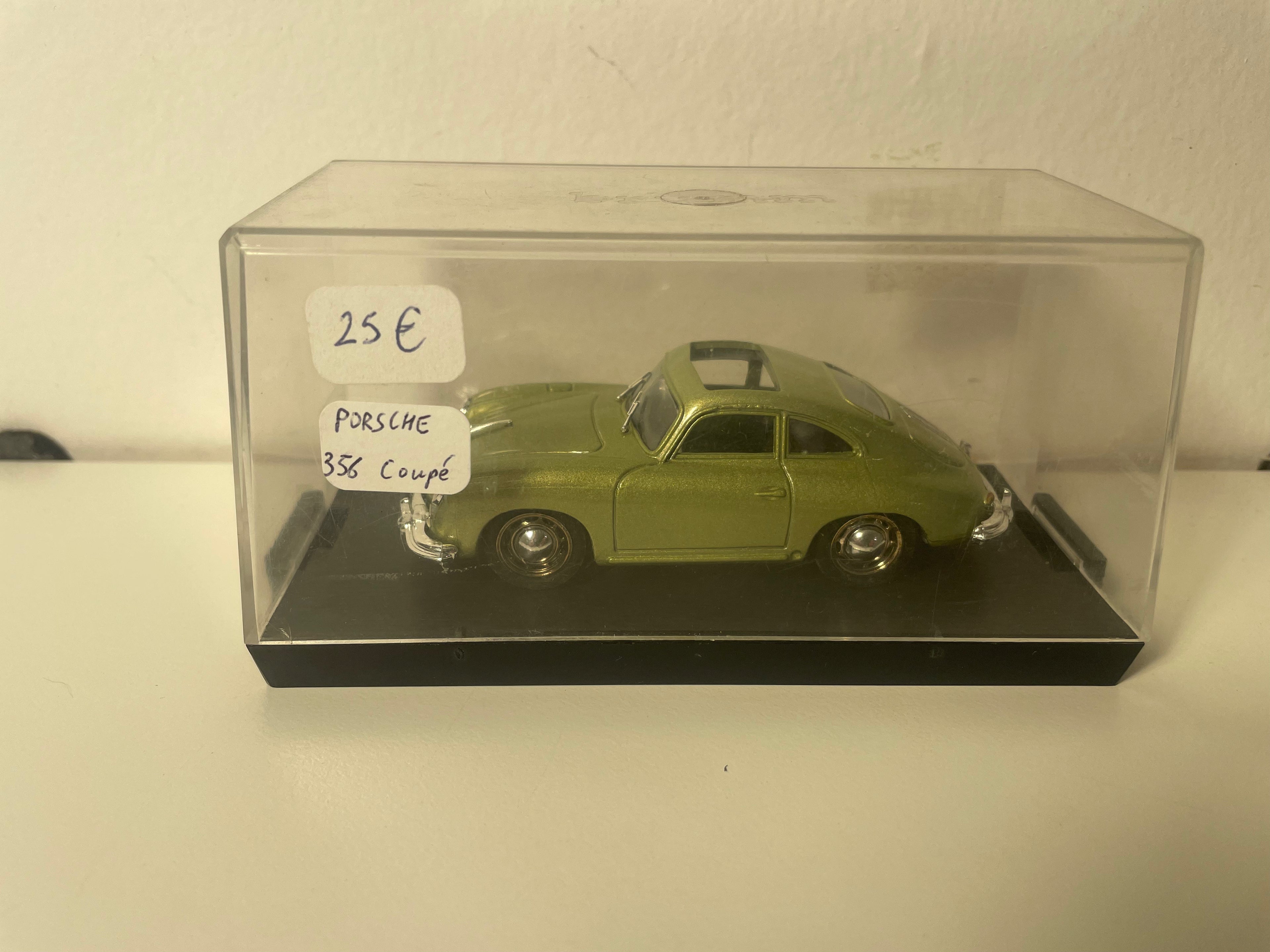 Porsche 356 green coupe - Brumm