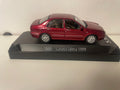 Lancia Lybra ciemnoczerwona/bordowa z 1999 roku - Solido referencja 1555