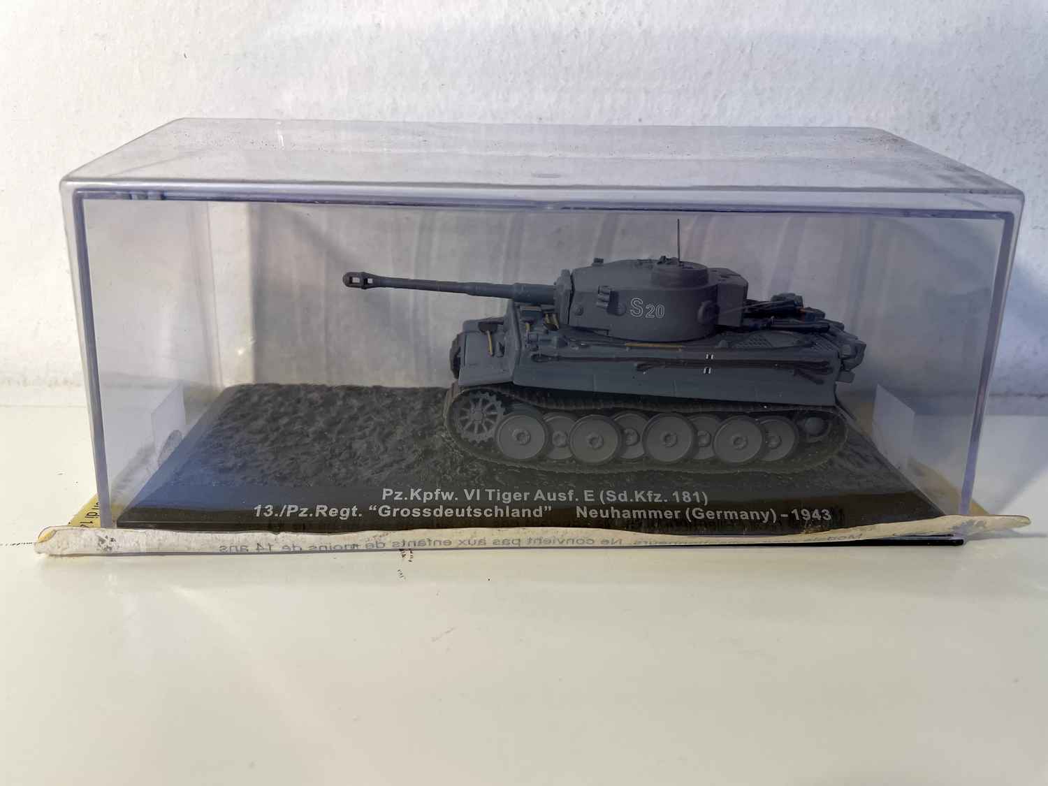 Pojazd wojskowy - czołg Pz.Kpfw. VI Tiger Ausf. E (Sd.Kfz. 181) 13./Pz. Regt. "Grossdeutschland" Neuhammer (Niemcy) - 1943