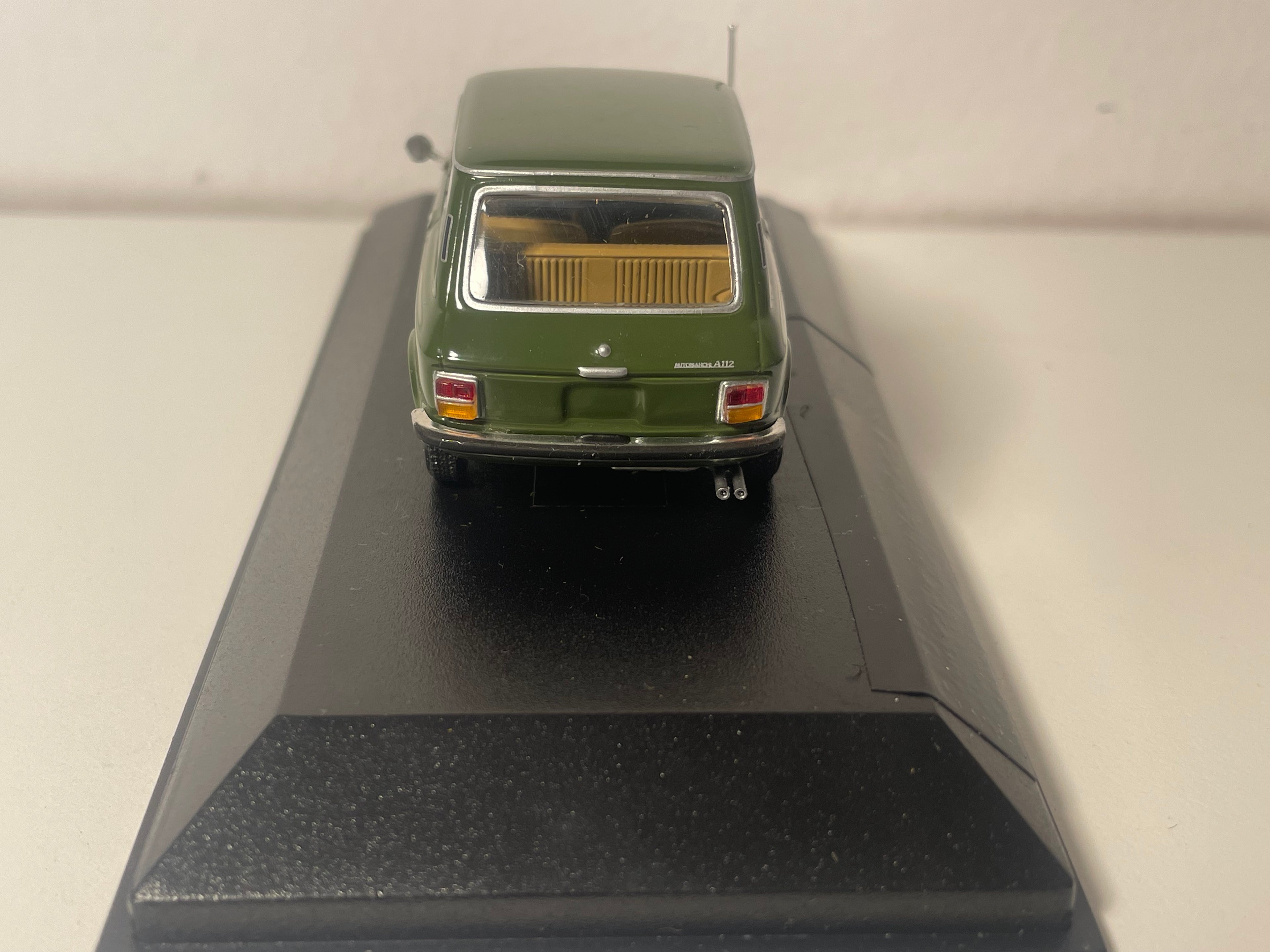 1974 Dunkelgrüner Autobianchi A112 - Minichamps