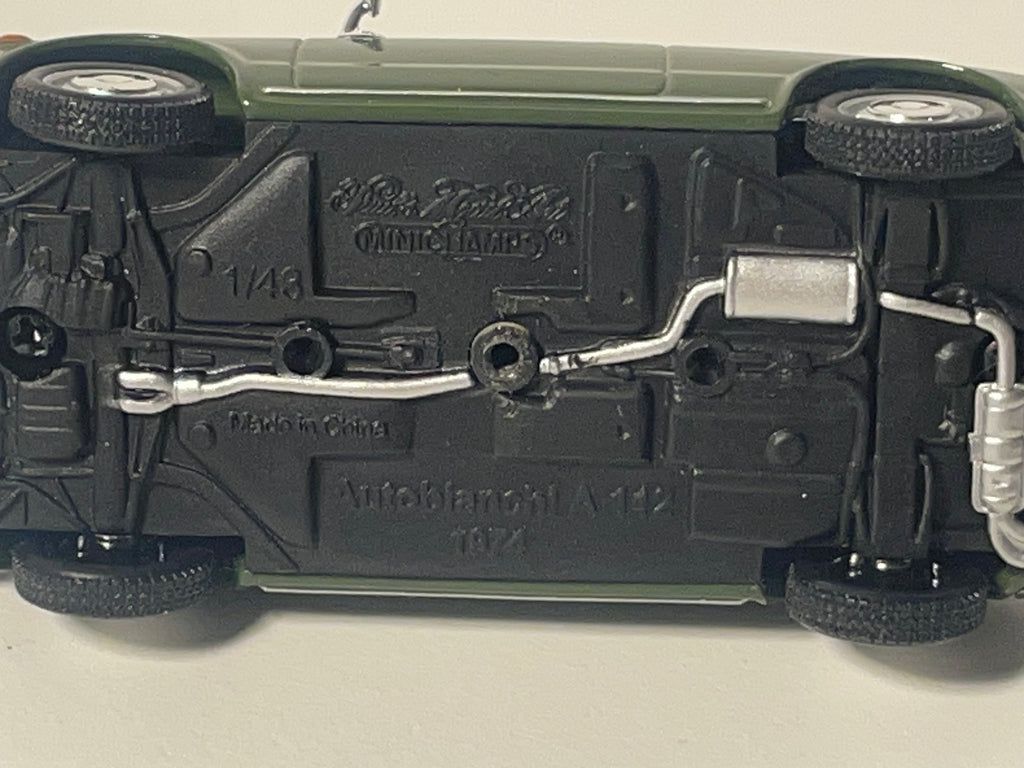 1974 Dunkelgrüner Autobianchi A112 - Minichamps