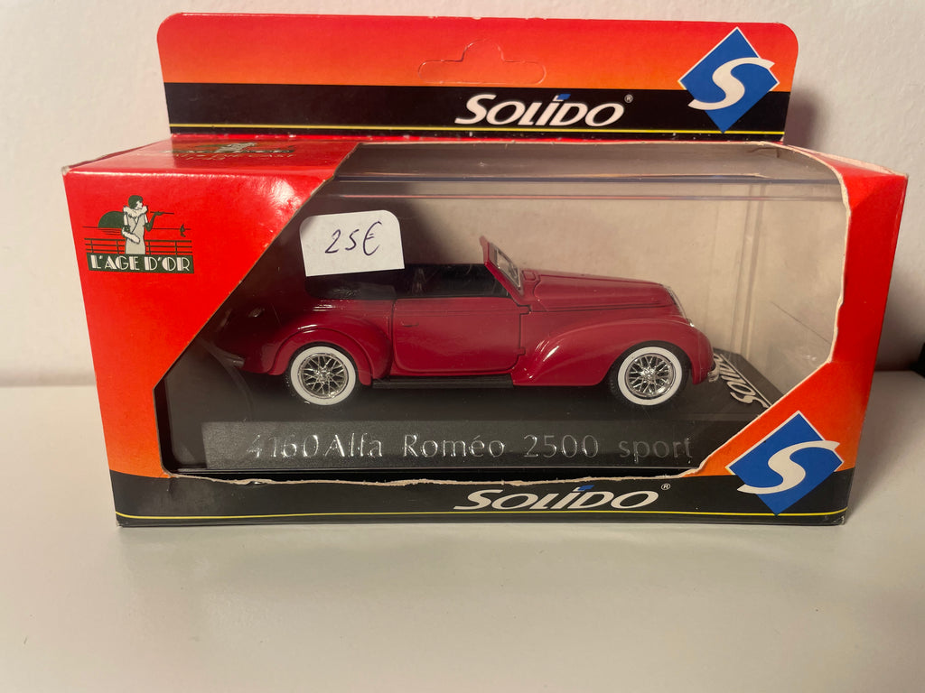 Alfa Romeo 2500 Sport - Solido referencja 4160
