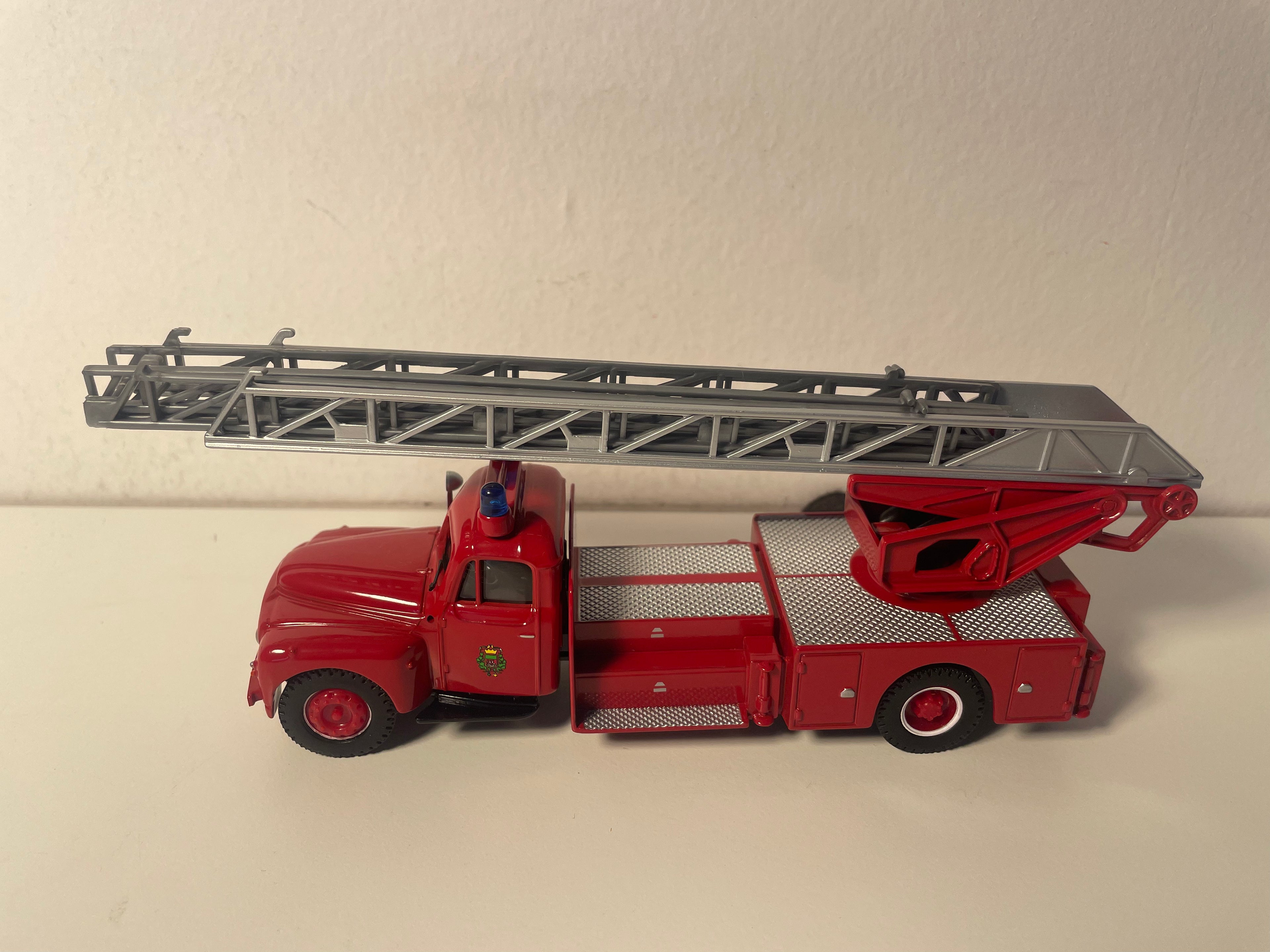 Citroën 55 BRANDWEER grote ladder - Brigade van de Parijse brandweer - CORGI referentie EX 74004