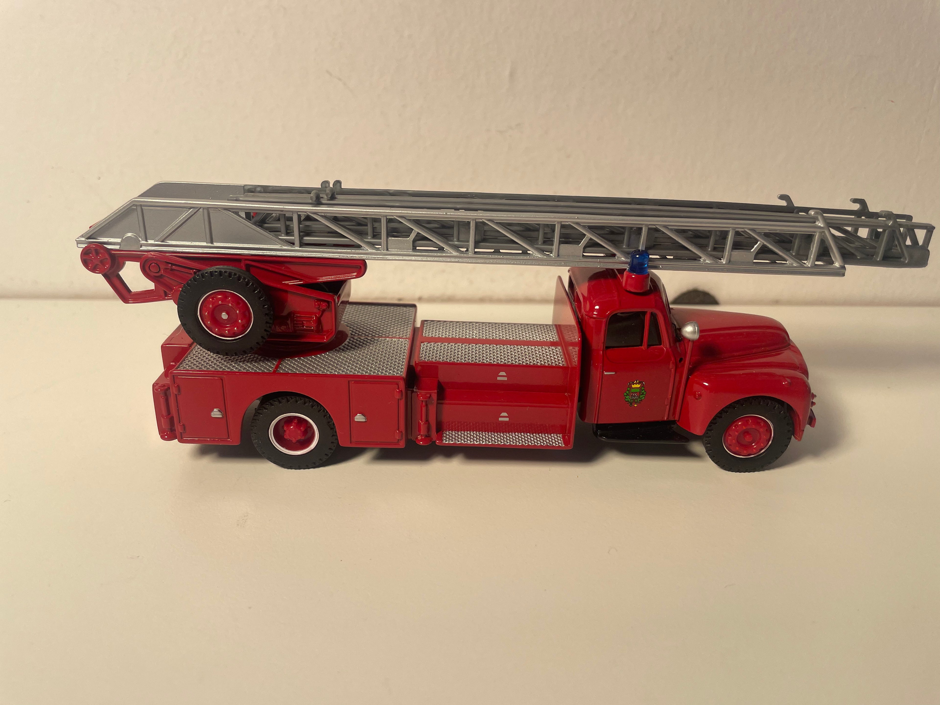 Citroën 55 BRANDWEER grote ladder - Brigade van de Parijse brandweer - CORGI referentie EX 74004