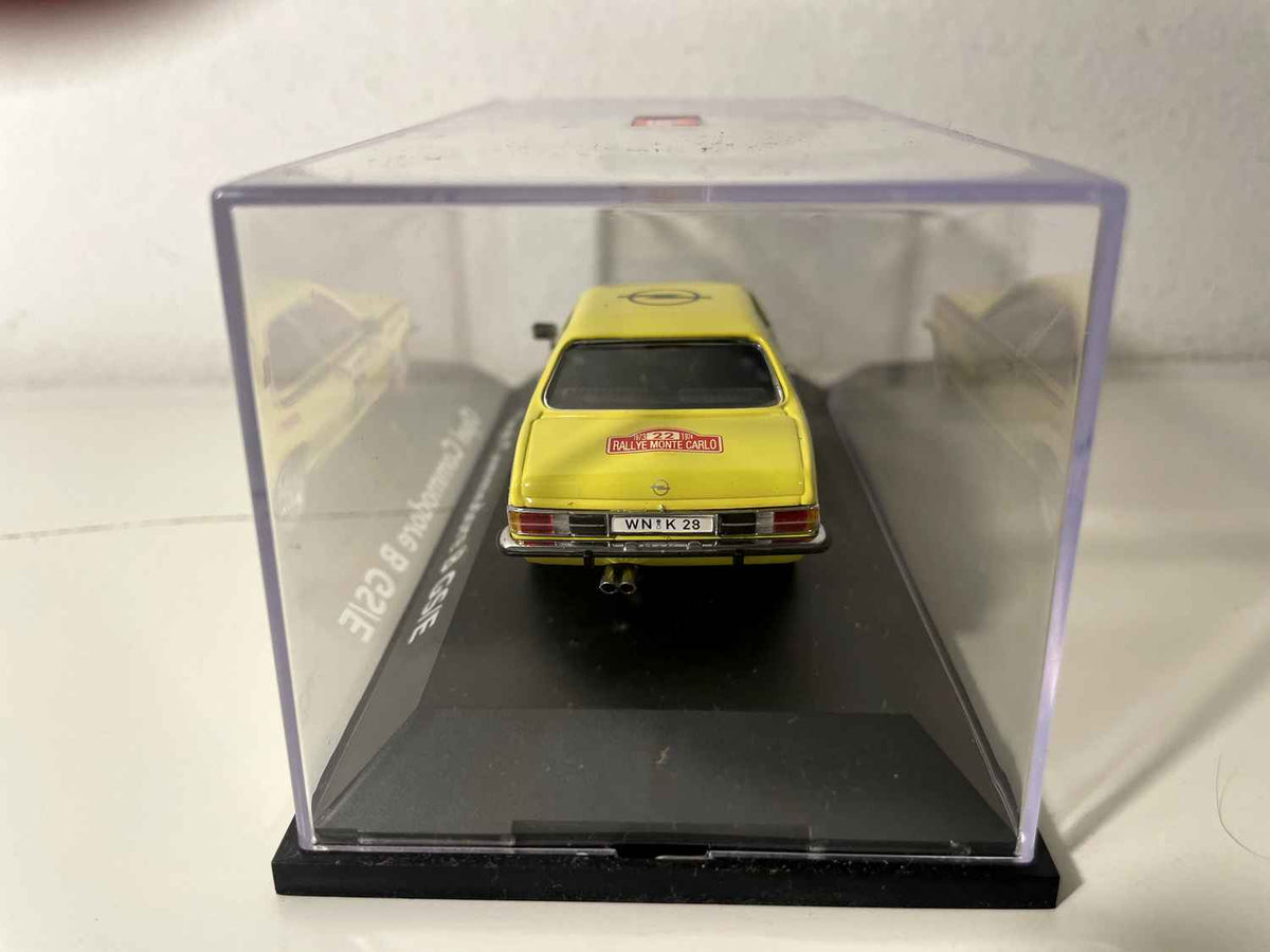 Opel Commodore B GS/E gelb Nummer 22 - SCHUCO